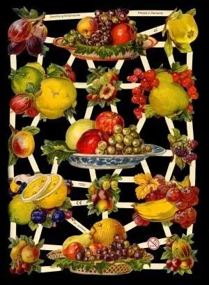 Cromos de Picar Frutero ( 7252)