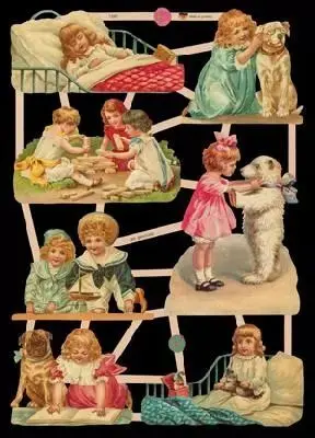 Cromos de Picar Niños (7395)