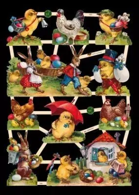Cromos de Picar Pascua (7421)