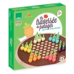 Juego Damas Chinas Jardín Madera