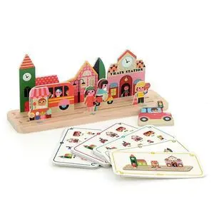 Juego de Lógica Construye la Ciudad Vilac