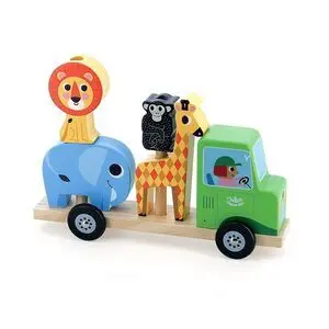 Camion Apilable Animales de la Selva