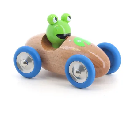 Babeth la Rana en Su Coche