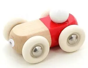 Coche de Madera Rojo Moit Moit