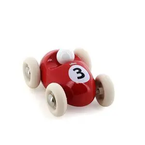 Mini Coche de Carreras Rojo Nº 3