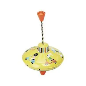 Peonza de Metal Tin Tops Motos