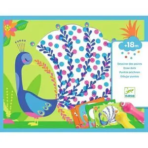 Pintura Colorear Dibujar Puntos