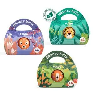 Pelota Saltarina de Caucho Natural (1 Unidad)