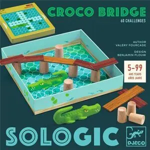 Juego de Lógica Sologic Croco Bridge