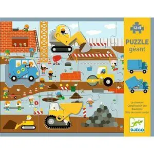 Puzzle Gigante Sitio de Construcción