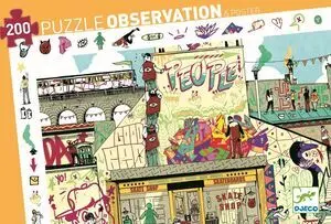 Puzzle Observación Street Art (200 Piezas)
