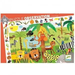 Puzzle Observación Jungla