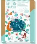 Diy Pizarra Reescribible para Decorar Bosque