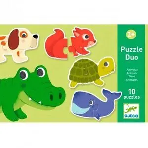 Educativos Puzzle Duo Animales