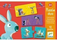 Puzzle Dúo Contrarios (12 Puzzles)