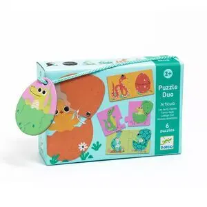 Puzzle Educativo Huevos Divertidos