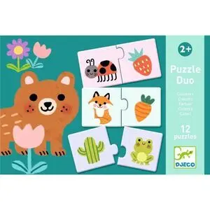 Educativos Puzzle Dúo Colores