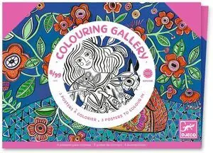Posters para Colorear Colouring Gallery Floracion