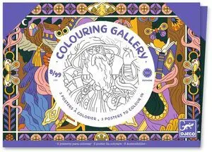 Posters para Colorear Colouring Gallery Heroes
