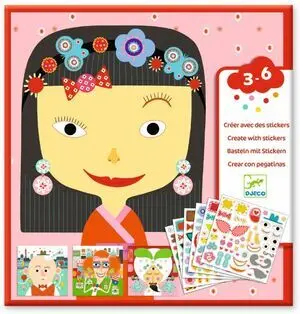 Crea con Pegatinas Diferentes
