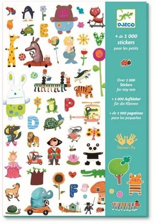 1000 STICKERS FOR LITTLE ONES