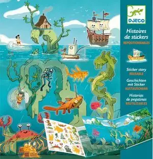 Pegatinas - las Aventuras en el Mar