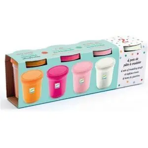 Pasta Moldear 4 Botes de Pasta Sweet
