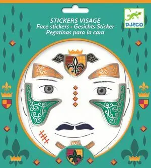 Pegatinas Cara - Caballero