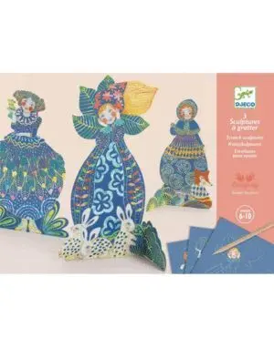 Cuadros para Rascar Bonitos Vestidos