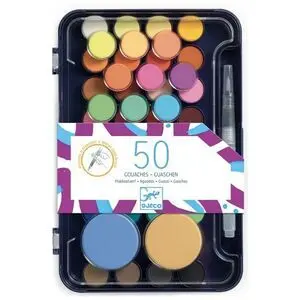 Paleta Colores Gouaches Aguadas