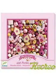 Perlas de Madera Pájaros