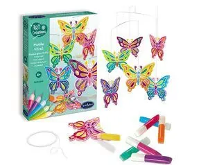 Movil Mariposas Cristal