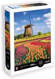 Puzzle Campo de Tulipanes