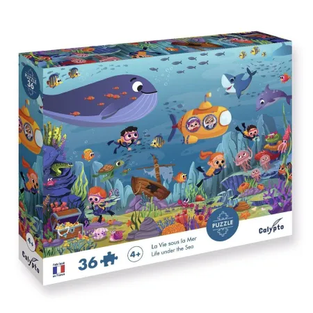 Puzzle Vida Submarina 36 Piezas
