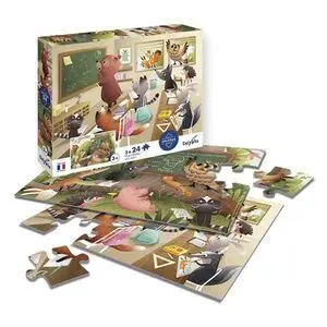 2 Puzzles Viva el Colegio 24 Piezas