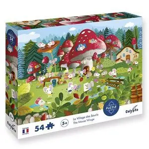 Puzzle la Aldea de los Ratones 54 Piezas