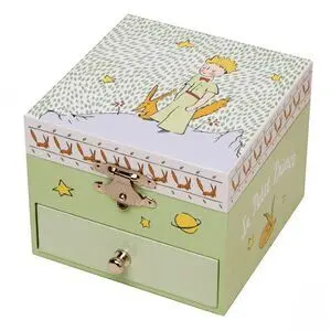 Caja de Música Principito que Brilla en la Oscuridad