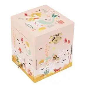 Caja de Música Rosa Sirenita