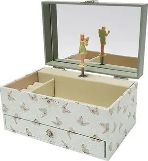 Caja de Música - Hadas con Flores