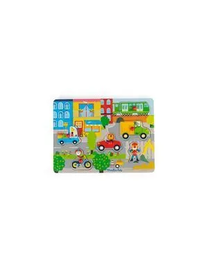 Puzzle Sonoro Ciudad de Madera