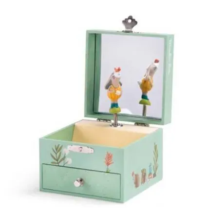 Caja de Música Cofre Trois Petits Lapins