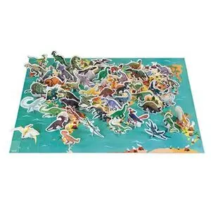 Puzzle Educativo los Dinosaurios