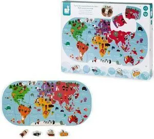 Puzzle del Mundo de Baño