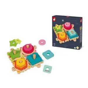 Tortugas Apilables I Wood