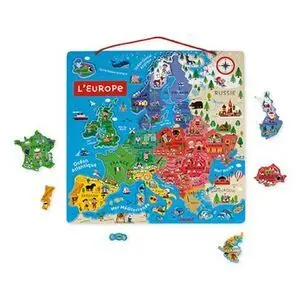 Mapa Europa Magnético