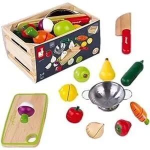 Maxi Set de Frutas y Verduras Velcro