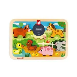 Puzzle Encajable Granja 7 Piezas