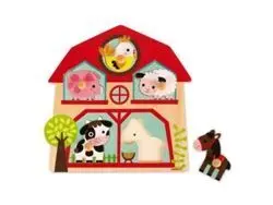 Puzzle Encajable Musical - Mis Amigos los Animales de la Granja
