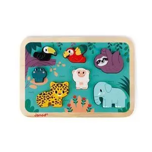 Puzle Chunky Jungla