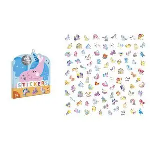 100 Pegatinas Unicornios